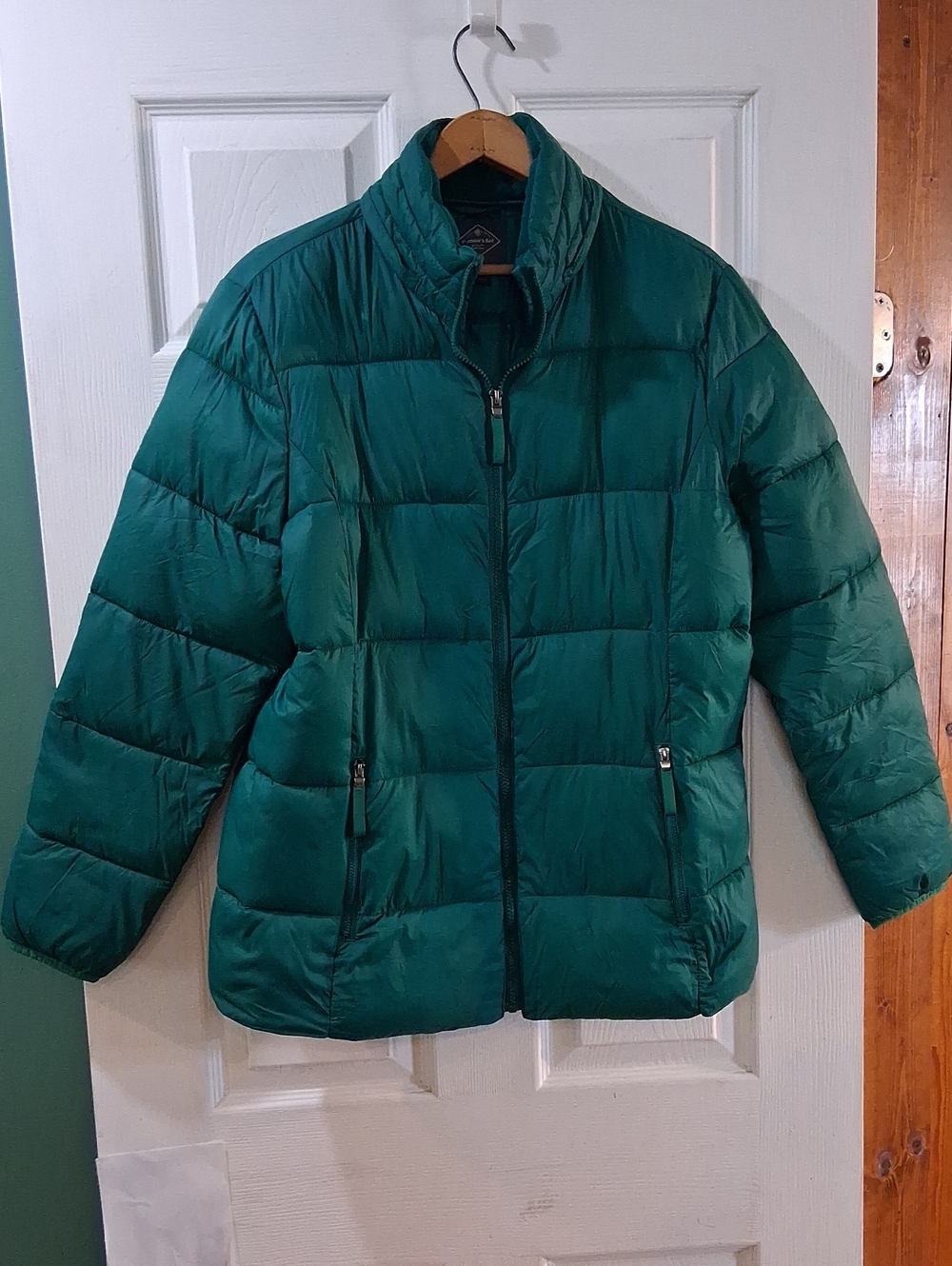 Women's Teal Puffer Jacket - Lightweight Quilted Coat
